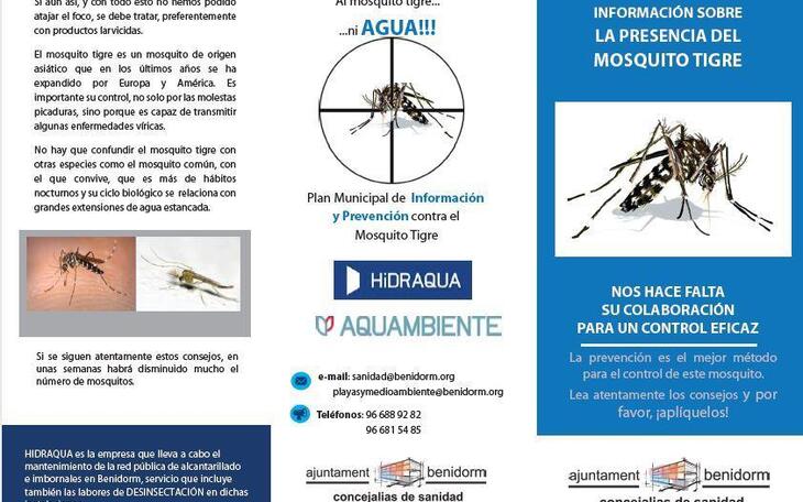 El Ayuntamiento retoma la campaña para combatir el mosquito tigre con la colaboración de Hidraqua