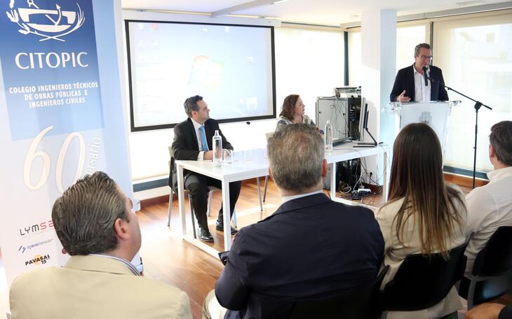 El Colegio de Ingenieros Técnicos de Obras Públicas celebra en Benidorm una jornada para conmemorar su 60 aniversario