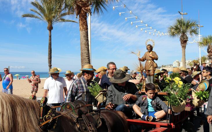 Benidorm celebra la tradicional Romería de San Isidro