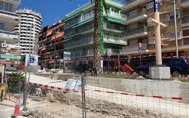 Las obras emblemáticas en Benidorm no se paralizarán durante el verano