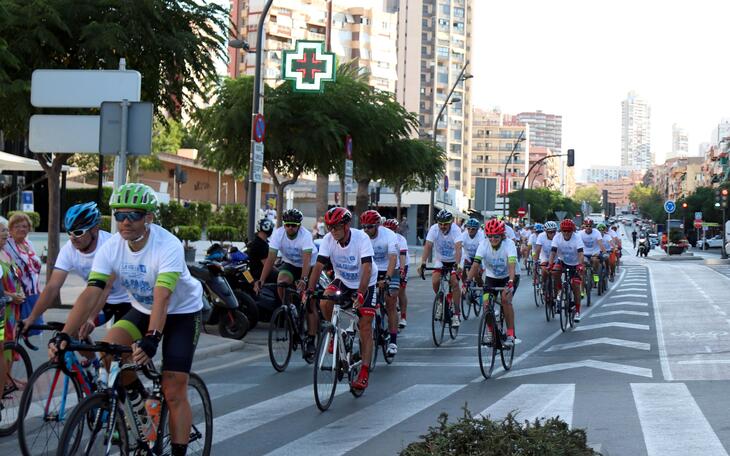 Benidorm se prepara para La Vuelta’19 testando el recorrido de la prueba en la ciudad