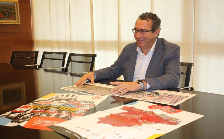 El alcalde anima a volcarse con La Vuelta’19 en la salida de la 2ª Etapa, desde Benidorm el domingo 25 de agosto
