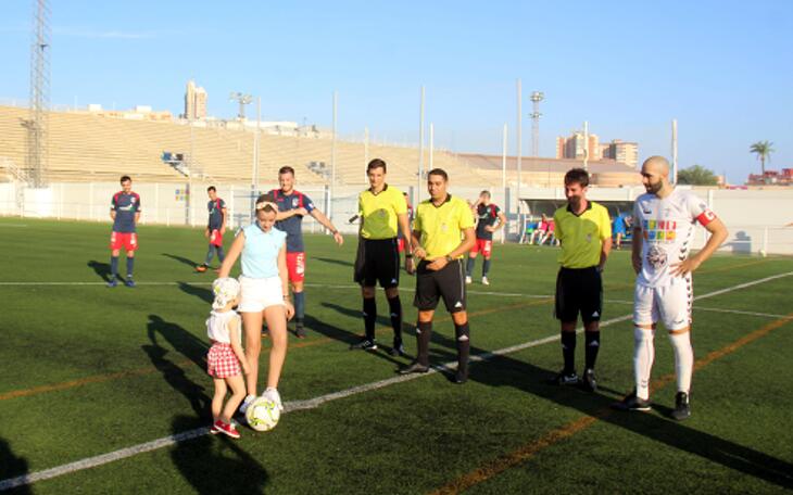 La afición del Benidorm CD arropa a Aspanion en el primer encuentro liguero