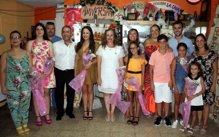 La Hoguera La Cala presenta a sus cargos para 2020, año de su 40 aniversario