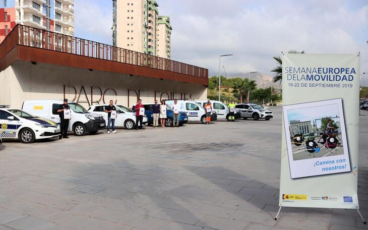 Benidorm apuesta por los vehículos ecológicos en la Semana de la Movilidad