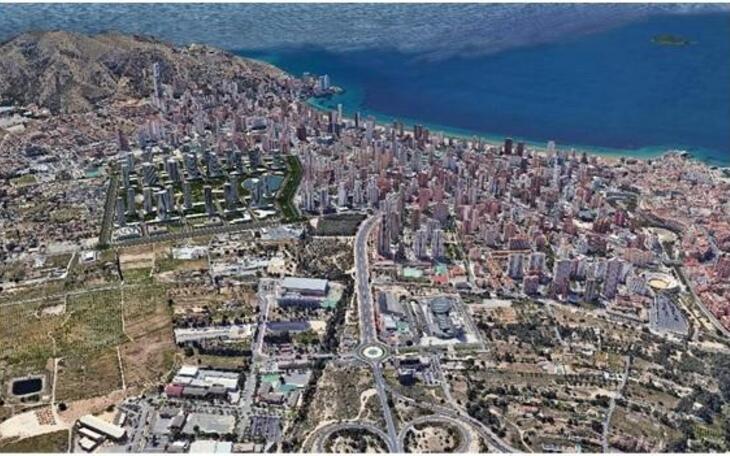 Benidorm aprueba la próxima semana exponer al público el Plan Parcial ‘Ensanche de Levante’ y abrir el trámite de participación pública
