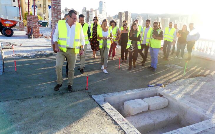 Benidorm deja visibles los restos arqueológicos más representativos del castillo