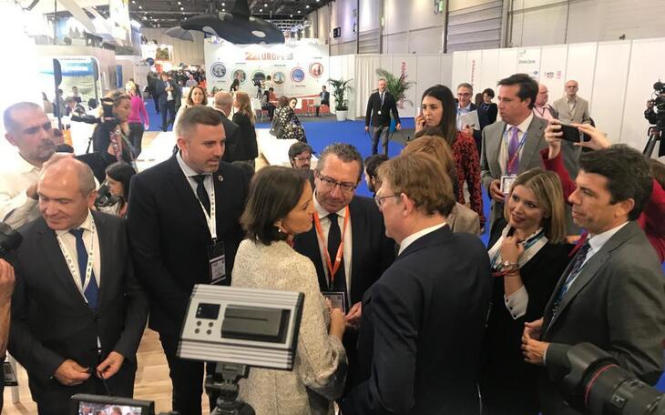 Primera jornada en la WTM’19: Benidorm con la ministra de Turismo, con ABTA y Jet2 Holidays