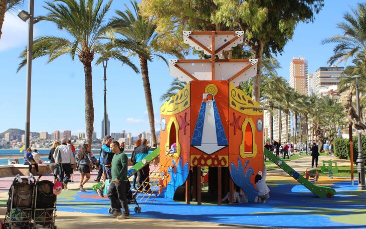 Benidorm abre el Parque de Elche para facilitar el desarrollo de varios actos de las Festes Majors Patronals