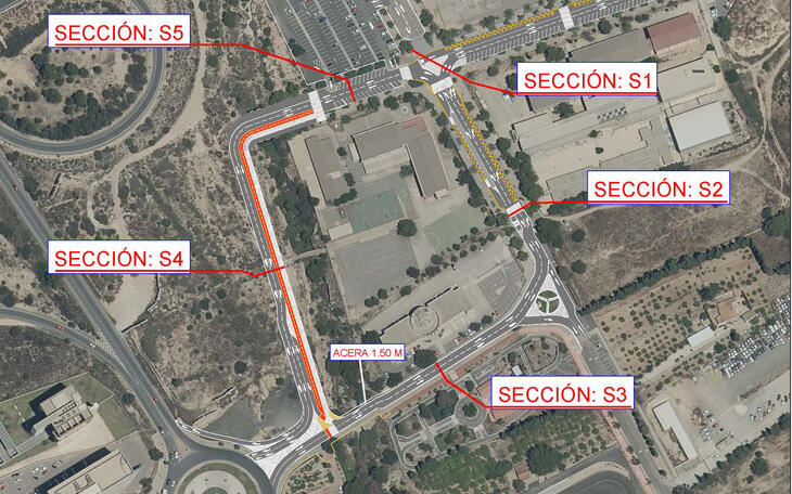 Benidorm destina un millón de euros a un Plan de Asfalto en el complejo escolar Salt de l’Aigua y en Comunidad Valenciana
