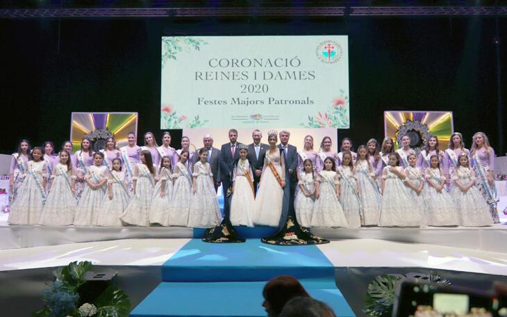 Paula Pérez Berenguer y Sofía Fuster Manchón, coronadas como Reinas de las Fiestas Mayores Patronales 2020 de Benidorm
