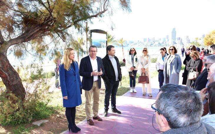 El ‘Benidorm 2020’ de Jaume Fuster se puede disfrutar ya en el nuevo Espai d’Art ‘Ponent’