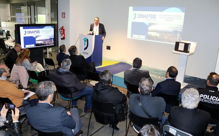 Benidorm presenta en Dinapsis su nuevo del Plan Municipal de Emergencias