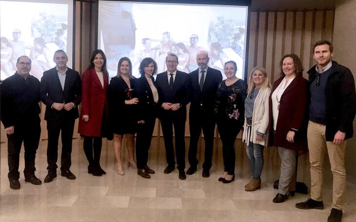 El alcalde asiste a la inauguración de las nuevas oficinas centrales del Grupo Magic Costa Blanca