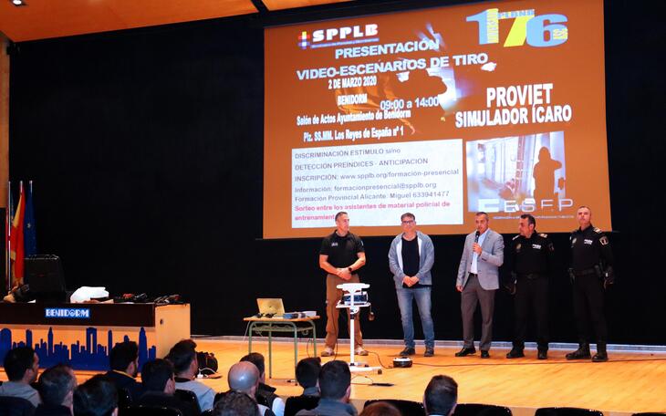 La Policía Local de Benidorm testa Ícaro, un software de simulación de crisis en entornos virtuales