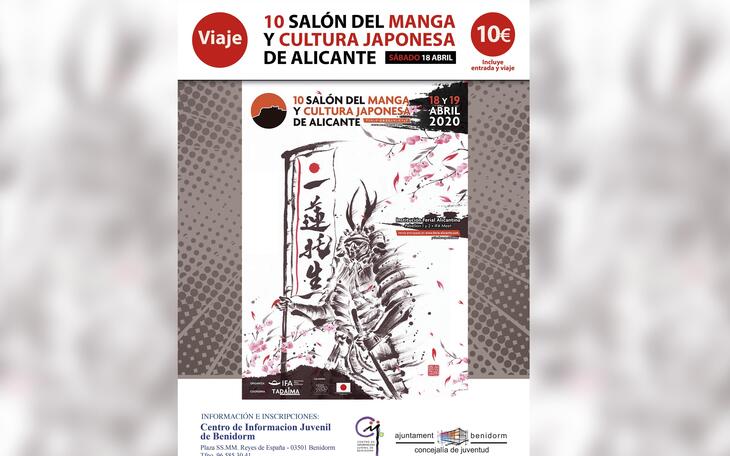 Ven con Juventud al Salón del Manga y Cultura Japonesa de Alicante