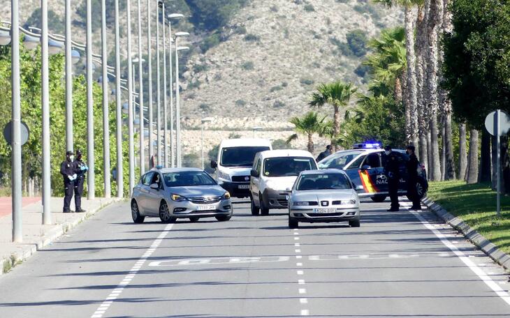 Benidorm cierra de nuevo los accesos secundarios coincidiendo con el Puente de Mayo