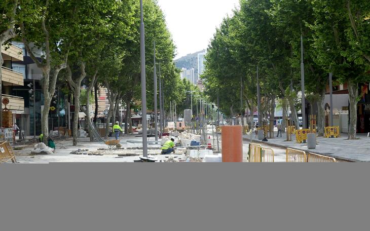 El grueso de la remodelación de Mediterráneo estará terminado para mediados de mayo