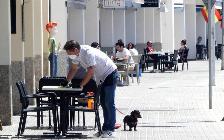 Normalidad en la primera jornada de la Fase 1 en Benidorm