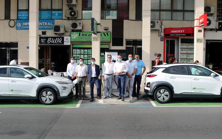 Benidorm activa dos nuevos puntos de recarga rápida para vehículos eléctricos