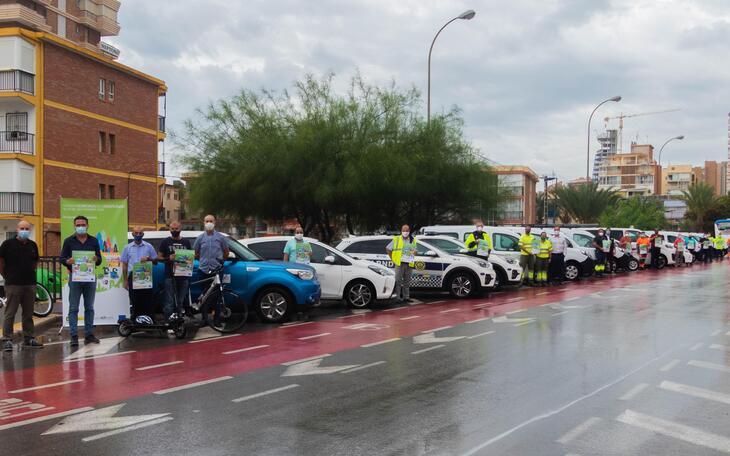 Todos los vehículos municipales serán ecológicos en Benidorm antes de 2023