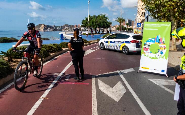 Con el ‘Día sin coches’ Benidorm despide la Semana Europea de la Movilidad