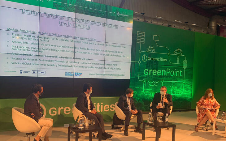Toni Pérez, en el fòrum Greencities: "El que es fa a Benidorm es projecta a les grans ciutats"...