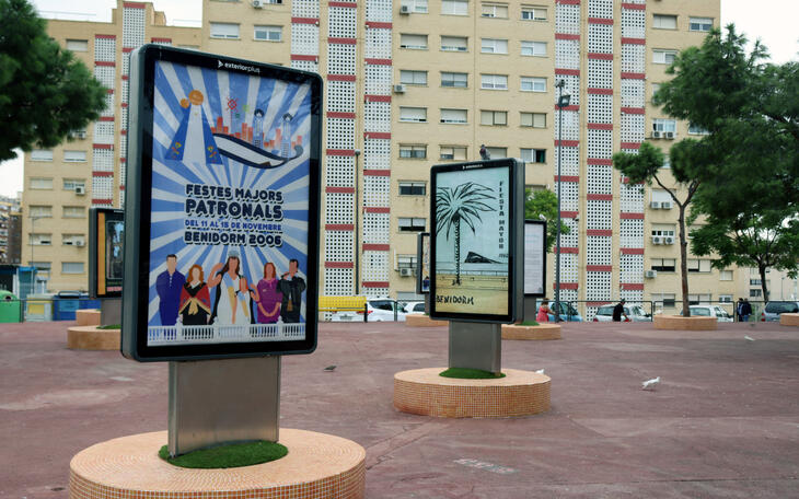 Benidorm shows in the streets the graphic image of its Major Patron Festivities...