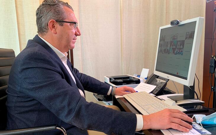 El alcalde de Benidorm participa en Futur, la Feria Universitaria de Turismo de la Universidad de Alicante
