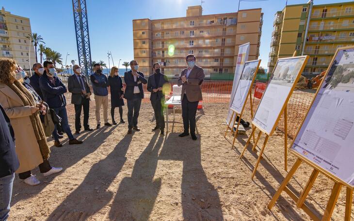 Arranquen les obres del nou aparcament públic de set altures que donarà servici a la zona de Ponent...