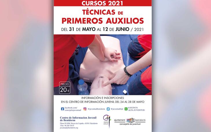 La Concejalía de Juventud programa un curso de Primeros Auxilios