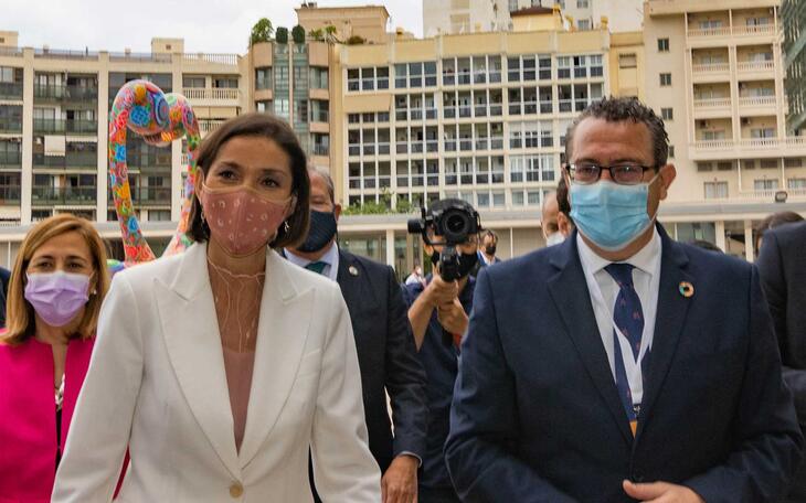 Reyes Maroto y Toni Pérez.