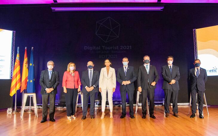 Foto del acto de clausura de Digital Tourist 2021.
