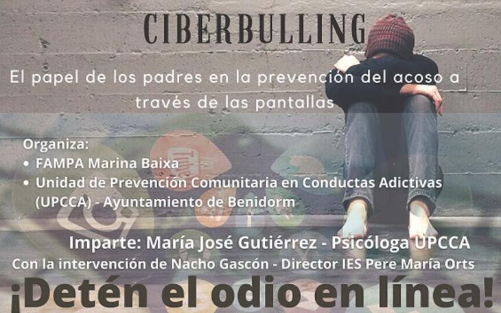 Bienestar Social y la Federación de AMPAs de la comarca organizan un ‘webinar’ para prevenir el ‘ciberbulling’
