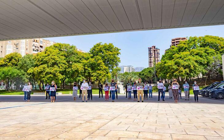 Benidorm y toda España plantan cara a la violencia machista