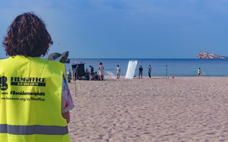 Las grandes marcas también eligen Benidorm para los rodajes de sus spots de verano