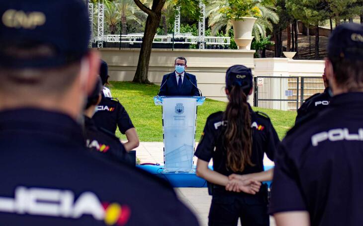 Toni Pérez, durante su intervención.
