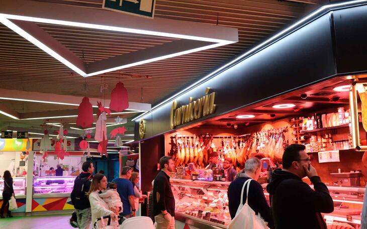 Mercado municipal de Benidorm.