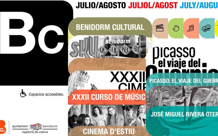 Benidorm amplía su programación de verano con conciertos, teatro, cine y arte en las calles