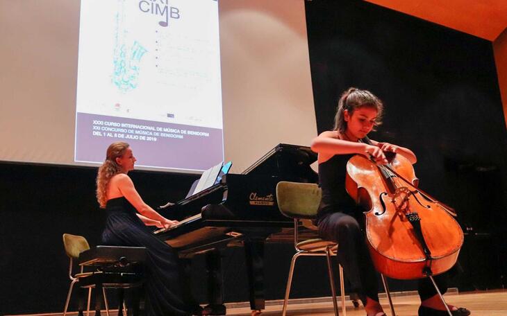 105 alumnos de seis países participan en el XXXII Curso Internacional de Música de Benidorm