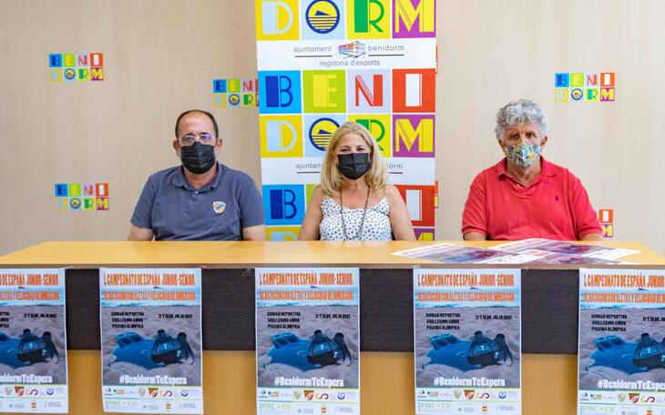 Presentación del campeonato de España.
