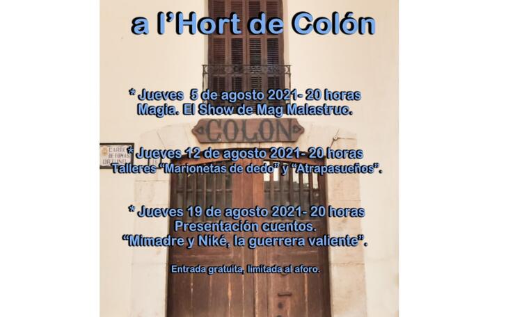 Magia y cuentos en l’Hort de Colón