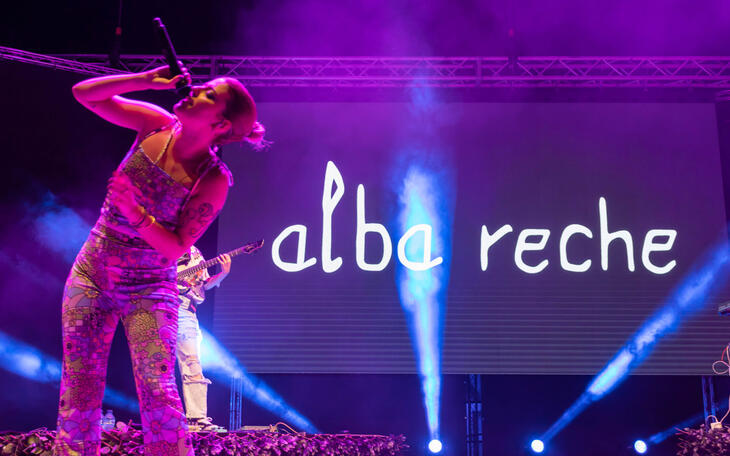 Alba Reche en el Julio Iglesias.