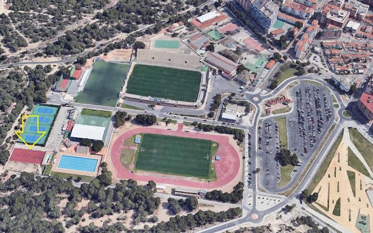 La Ciudad Deportiva ‘Guillermo Amor’ estrenará este año pista polideportiva renovada 
