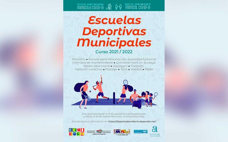 Deportes abre el plazo de inscripción en las Escuelas Deportivas Municipales 2021/2022 