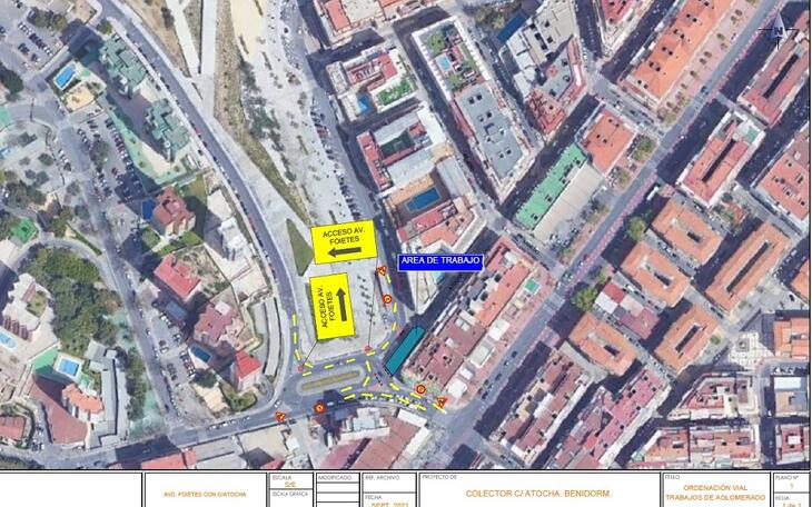 Cortes puntuales hasta el viernes en la calle Atocha y aledañas.