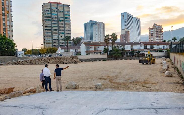 Benidorm crea un nuevo parking disuasorio de unas 250 plazas en Juan Fuster Zaragoza