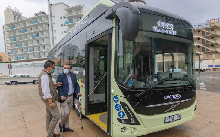 Benidorm prueba la idoneidad de un bus eléctrico en su red de transporte urbano