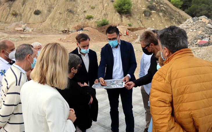 Las obras de urbanización del PP 1/2 Poniente estarán finalizadas antes de Semana Santa