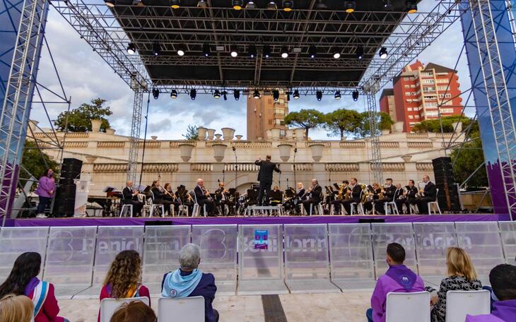 Concierto de música festera.